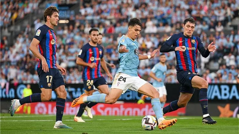 برشلونة يسقط أمام سيلتا فيجو بثنائية في ختام مبارياته بالليجا