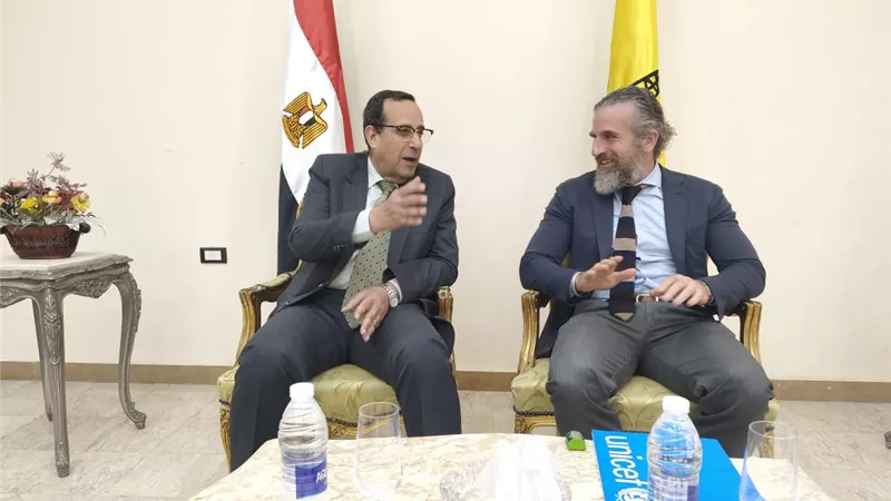 شوشة يستقبل ممثل منظمة 