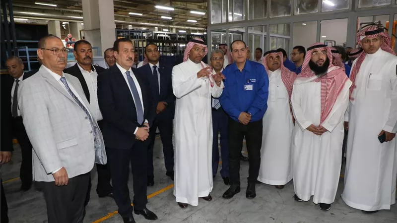 محافظ المنوفية ووزير الصناعة السعودي يتفقدان مصانع العربي