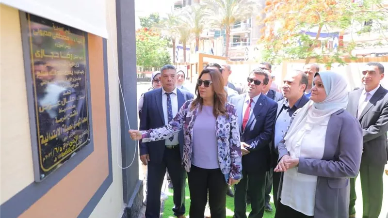 محافظ دمياط تفتتح مدرسة سعد المهدي بقرية ميت الخولى
