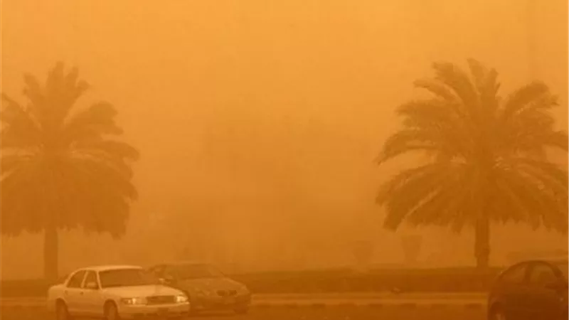 نشاط للرياح المثيرة للرمال والأتربة بدءاً من الأربعاء