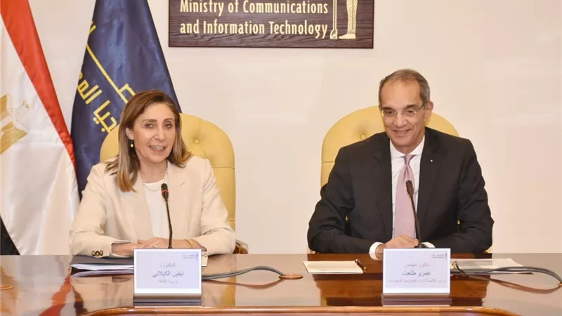 نيفين الكيلاني: نسعى لتفعيل أوجه التعاون مع وزارة الاتصالات