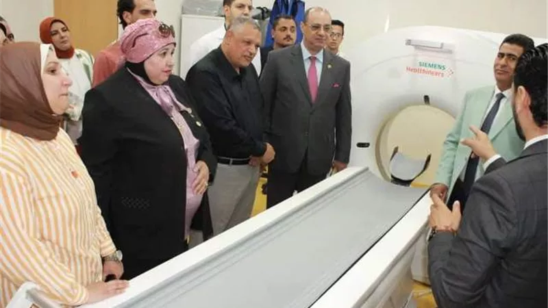 افتتاح وحدة الأشعة المقطعية بمستشفى الخانكة التخصصي