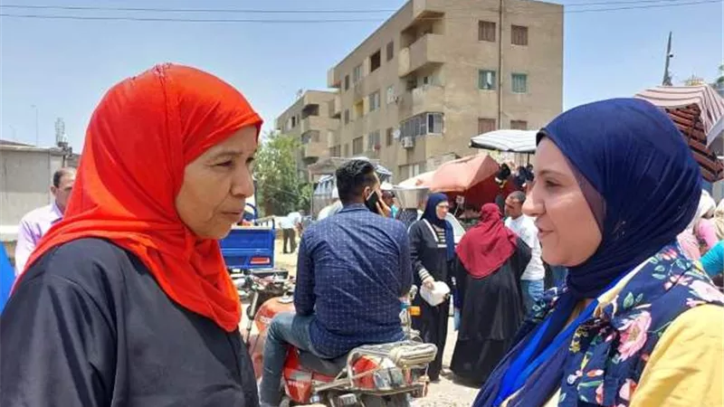 حملة توعوية لشركة مياه بنى سويف مع إقتراب عيد الأضحي
