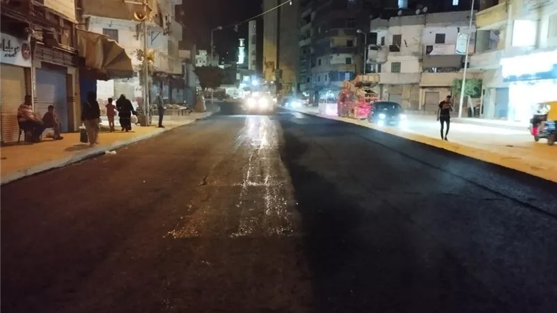 تخصيص نحو 46 مليون جنية لرصف 9 شوارع رئيسية بحي شرق