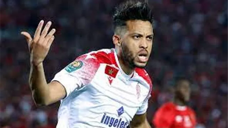 الشكوك تحوم حول مشاركة نجم نجوم الوداد امام الاهلى بنهائى افريقيا