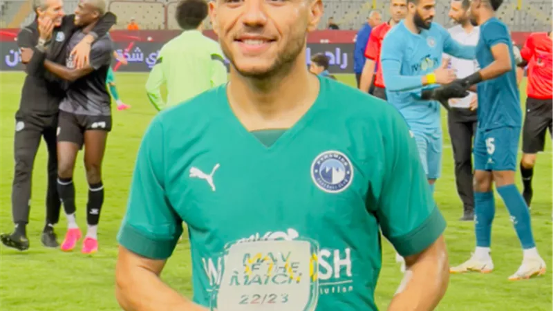 الدورى المصرى.. مصطفى فتحى رجل مباراة بيراميدز وفاركو