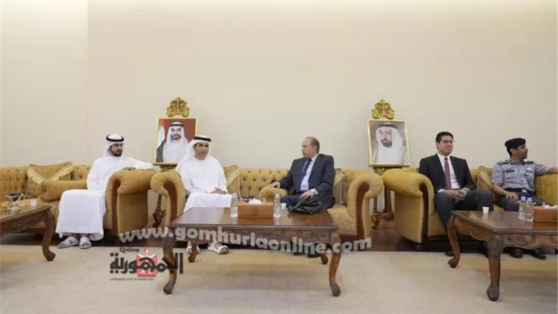 أكاديمية العلوم الشرطية بالشارقة تستقبل رئيس جامعة المنصورة