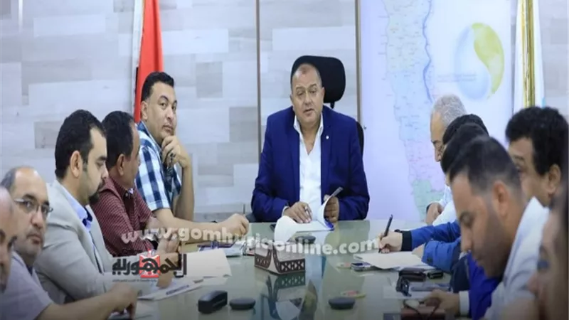 متابعة نسب تنفيذ محطات مياه الشرب بمبادرة حياة كريمة