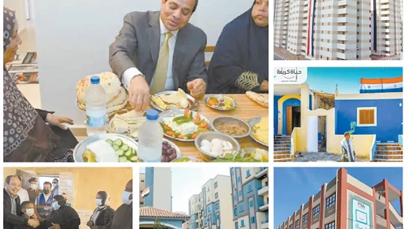 البسطاء في قلب وعقل السيسي