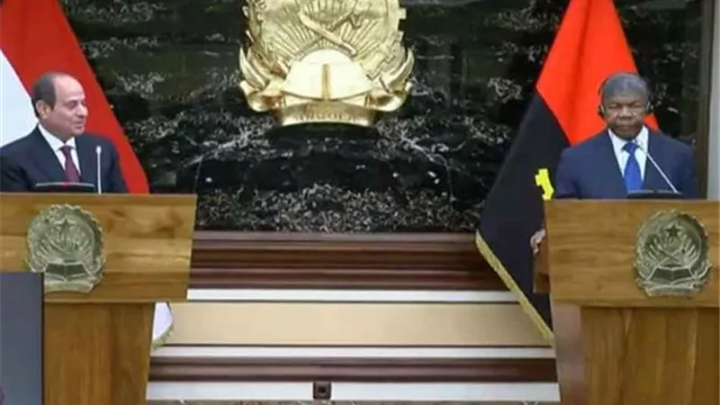 الرئيس الأنجولي: العلاقات مع مصر مهمة للبلدين
