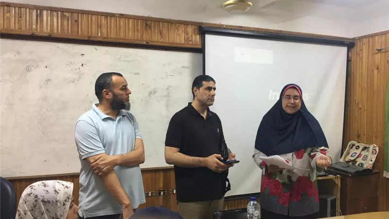 الأمان المعملي والمخاطر الحيوية ورشة عمل بصحه الدقهلية