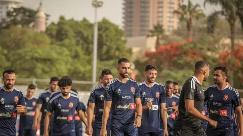 الأهلي يستأنف تدريباته لمواجهة الوداد بنهائى دورى أبطال افريقيا