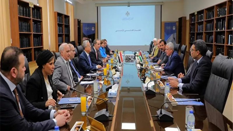 المستشار حنفي جبالي يلتقي رئيس المجلس القضائي الأردني