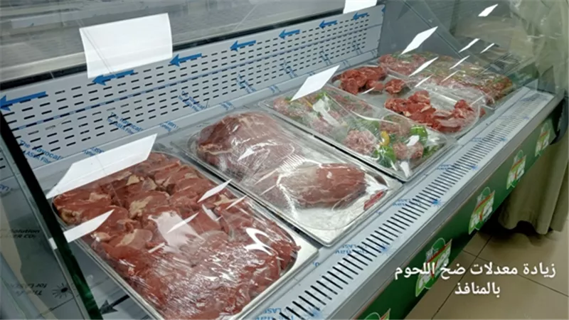 التموين:زيادة معدلات ضخ اللحوم الطازجه بالمنافذ