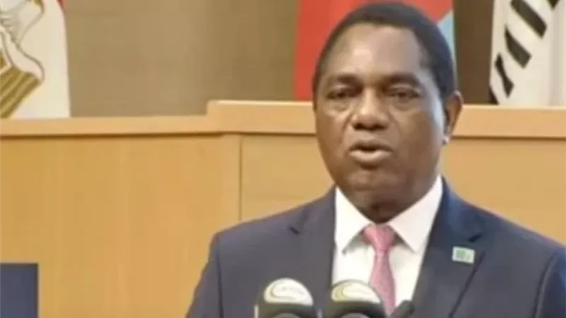 الرئيس الزامبي يقدم الشكر للسيسي ويؤكد: نستمد منه العزة والكرامة وله بصمة واضحة في الكوميسا