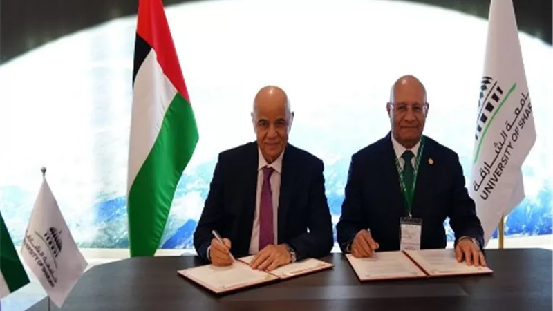 سوسة والشيخ سلطان يوقعان بروتوكول تعاون بين جامعات بنها والشارقة