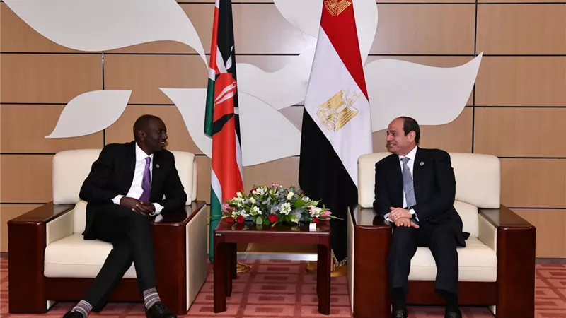 الرئيس السيسي يشيد بالدور الحيوي لكينيا في تعزيز الأمن والاستقرار بالقارة