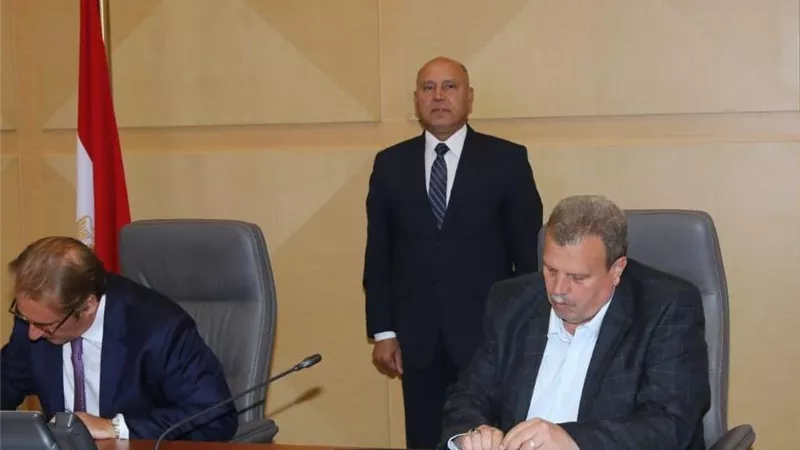 بروتوكول تعاون بين السكة الحديد و شركة كولواى مصر