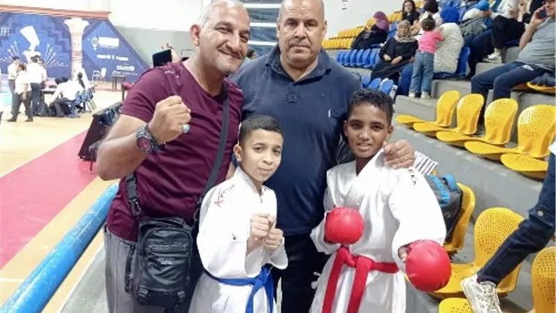 أبطال الكاراتية بشبين القناطر يحصدون المراكز الأولى للقطاعات