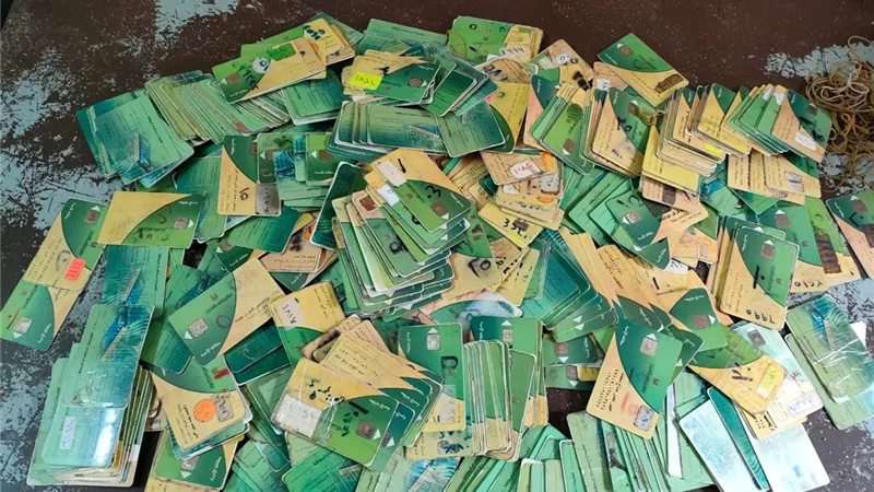 ضبط 570 بطاقة تموينية بمخبز و178 طن أقماح محلية في أسيوط
