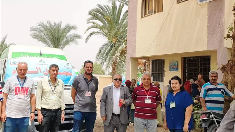 صحة المنيا تنفذ قافلة طبية بقرية رسلان
