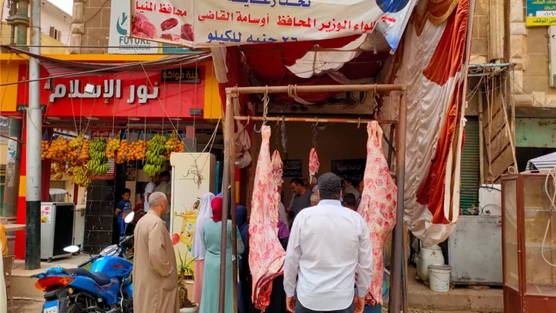 افتتاح ١٩ منفذ للحد من ارتفاع اسعار اللحوم واحتكار التجار