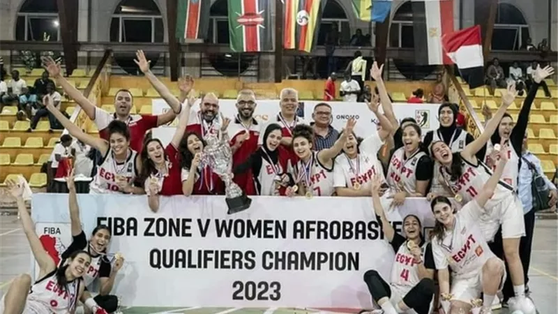 منتخب السلة مع نيجيريا والكونغو ببطولة الأفرو باسكت للسيدات
