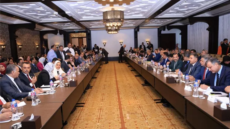 انطلاق الاجتماعات التحضيرية للجنة المصرية العراقية المشتركة