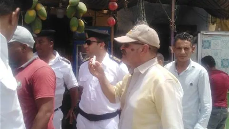 تحرير ٢٥ محضر ومخالفة وتنفيذ ٢٨ إزالة إدارية فى حملة مرافق بأرمنت