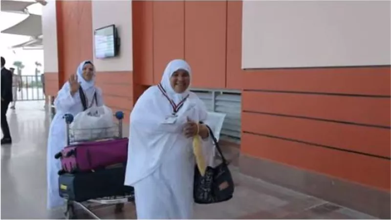 بالفيديو.. انطلاق أول أفواج حج القرعة للأراضي المقدسة من مطار القاهرة