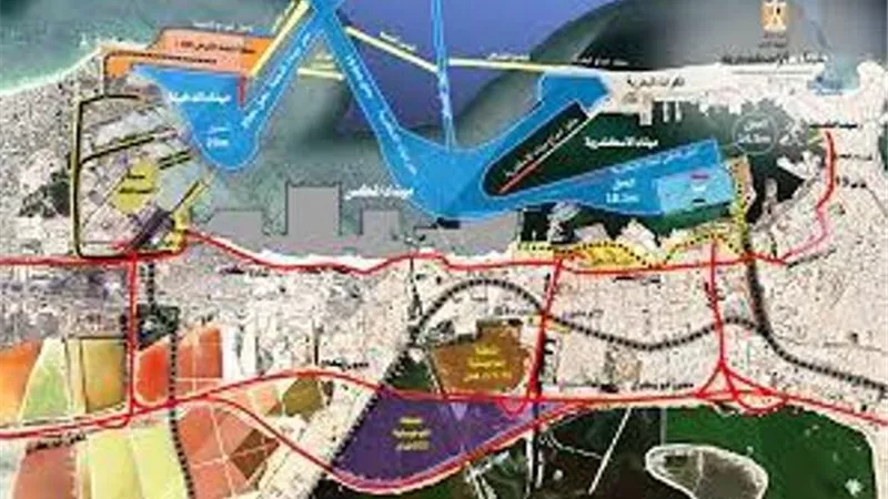 بشركات مصرية وتكلفة بالمليارات .. 4 محاور لمخطط تطوير ميناء الإسكندرية الكبير