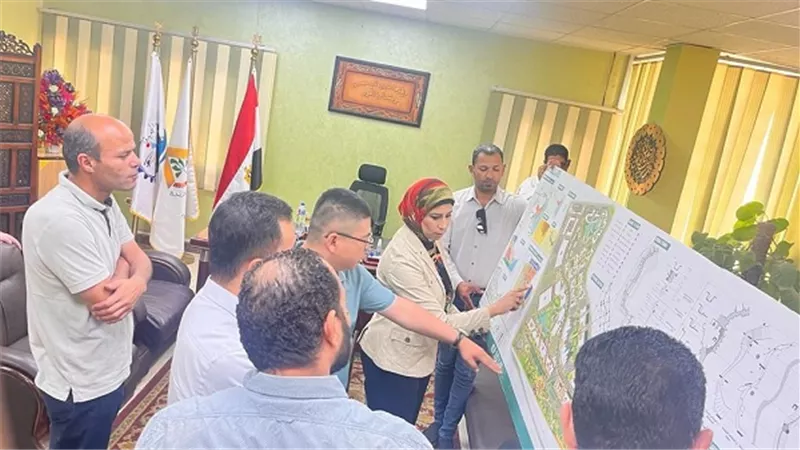 وفد من شركة cscec الصينية يزُور مدينة السويس الجديدة لبحث فرص الاستثمار