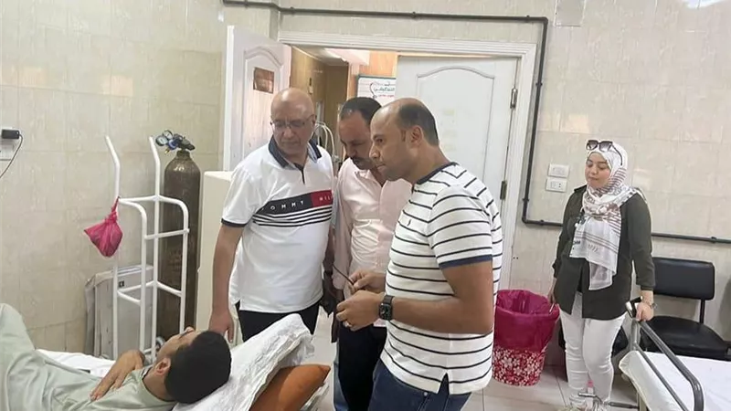 اخلاء مستشفى ببا للبدء فى إعادة البناء
