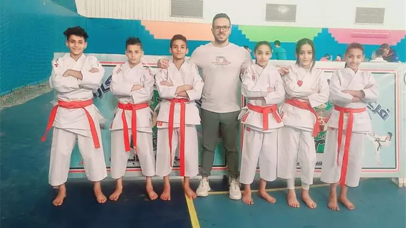 المنيا تحصد المركز الاول ببطولة الجمهورية للكاراتية تحت 12 سنة