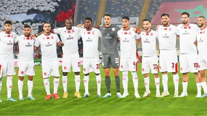 تشكيل الوداد المتوقع أمام الأهلي الليلة بنهائي أفريقيا