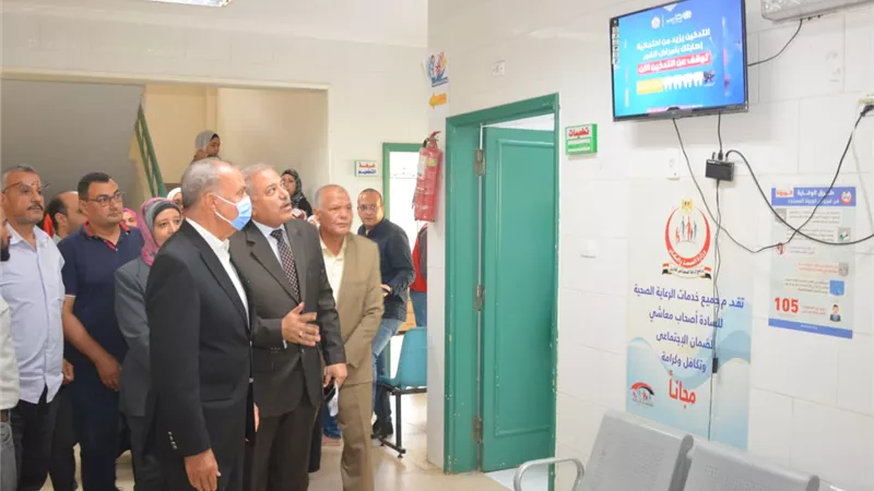 محافظ القليوبية يدشن إنطلاق المرحلة الكشف المُبكر عن الأورام