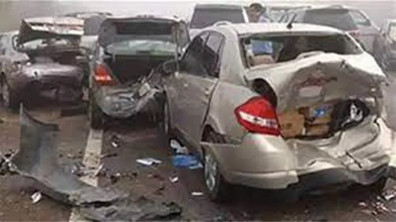 مصرع وإصابة 3 فى تصادم بطريق مصر الإسماعيلية الصحراوى