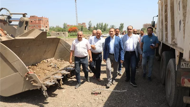 محافظ المنوفية يوجه بتجهيز موقع سوق السيارات الجديد بشكل حضارى