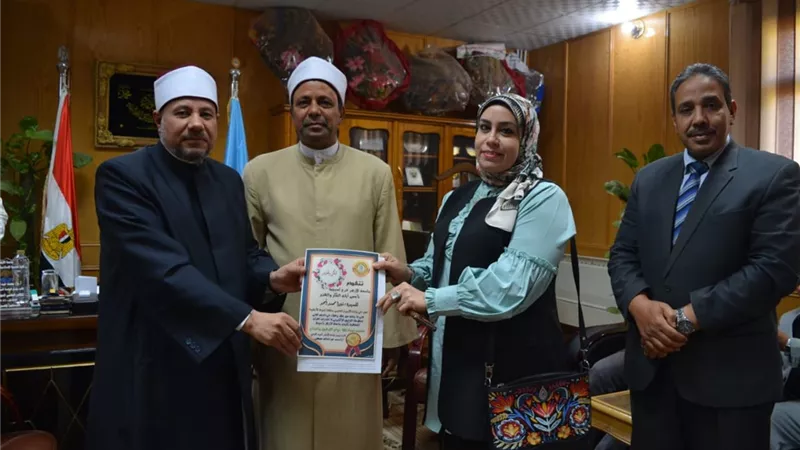 نائب رئيس جامعة الأزهر للوجه القبلي يشكر منطقة أسيوط الأزهرية