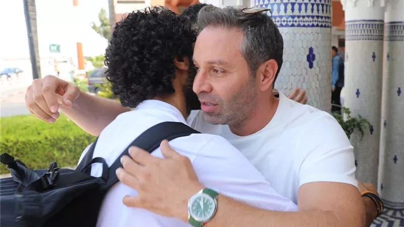 لاعبو الزمالك يستقبلون 