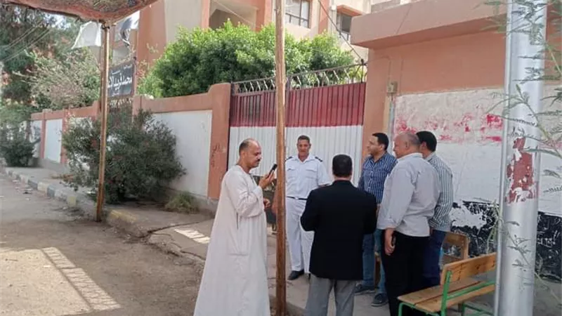 متابعة سير عملية إمتحانات الثانوية العامة بسوهاج
