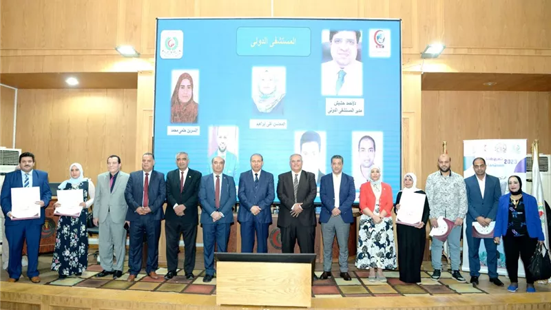 جامعة المنصورة تكرم هيئة التمريض بالمستشفيات