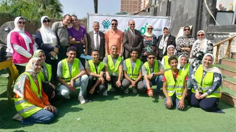 معرض ملابس لدعم (300) أسرة بقرى مركز ميت غمر