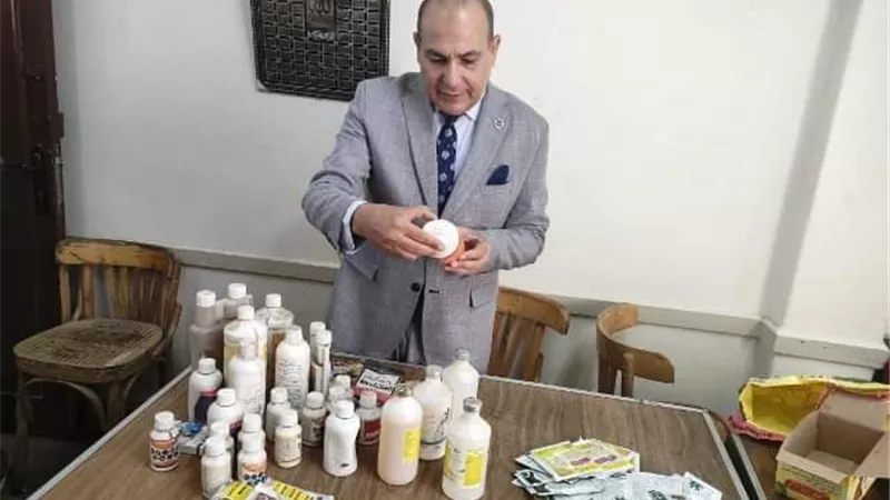 ضبط 81 عبوة دواء بيطري ويحرر 3محاضر مخالفة بالزقازيق