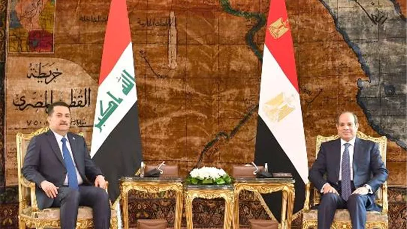 صحف القاهرة تبرز استقبال الرئيس السيسي أمس لرئيس الوزراء العراقي