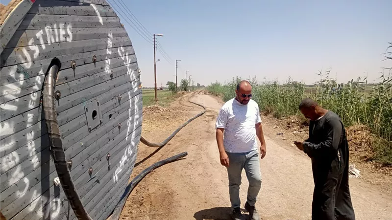 تجهيز طريق بديل من الجحاريد إلى أبو مناع حتى إنتهاء الحفر بدشنا