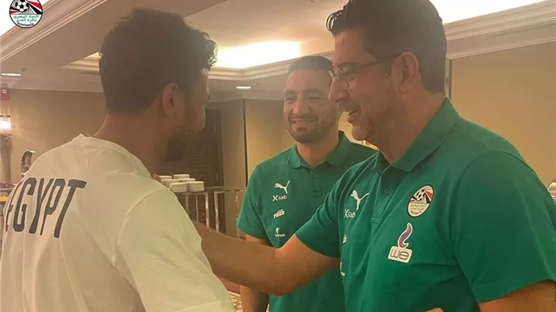 مؤتمر صحفي لفيتوريا و تريزيجيه للحديث عن مباراة غينيا