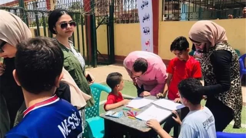 يوم توعوي وتثقيفي للأطفال والشباب بشباب كفر الحصر بالزقازيق