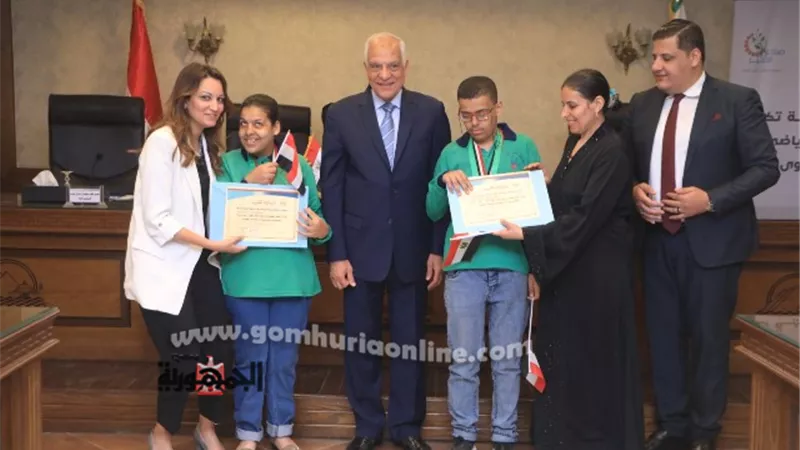 راشد يكرم ٢٩ بطل رياضي من ذوي الهمم من ابناء الجيزة